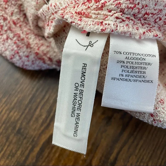 ann taylor red and white marble skirt - Picture 13 of 13